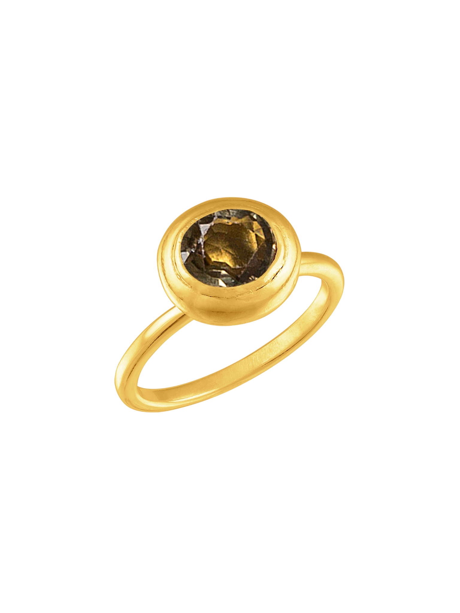 Munnu ji's seed ring in green spinel